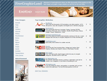Tablet Screenshot of freegraphicland.com